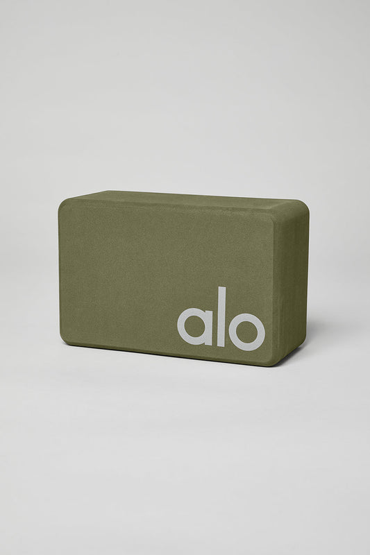 Uplifting Yoga Block - Jungle/Silver