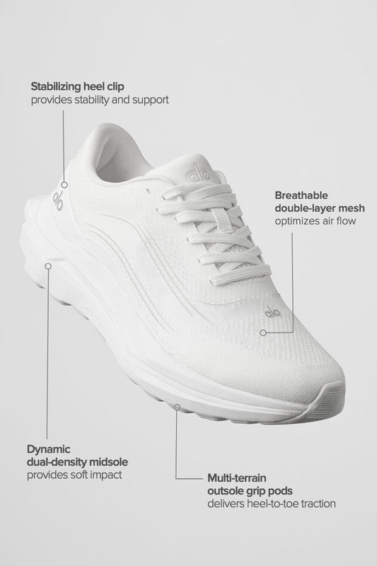 ALO Runner - White/White