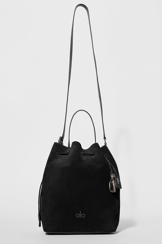 ALO Balance Bucket - Black Suede