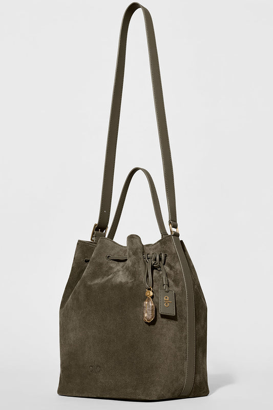 ALO Balance Bucket - Olive Tree Suede