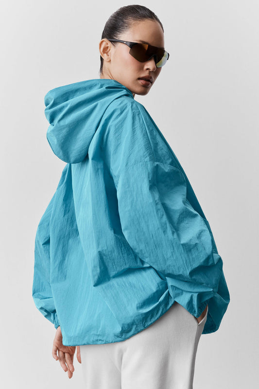 Axis Hooded Pullover - Blue Breeze