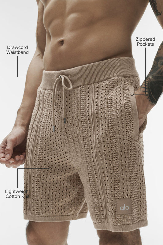 7" Coastline Knit Short - Gravel