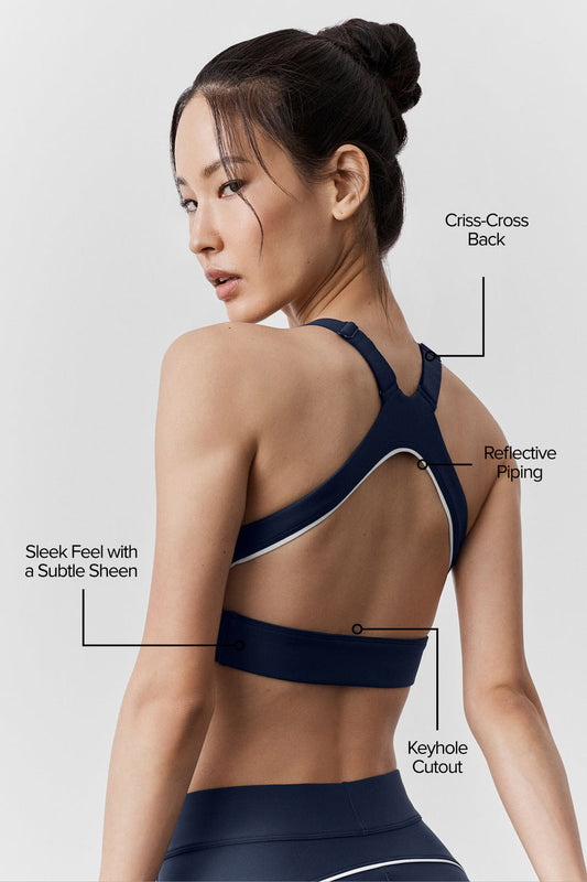 Airlift Speedwork Bra - Navy