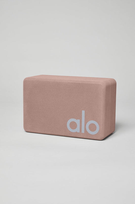 Uplifting Yoga Block - Smoky Quartz/Silver
