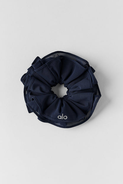 Mesh Sweet Nothing Oversize Scrunchie - Navy