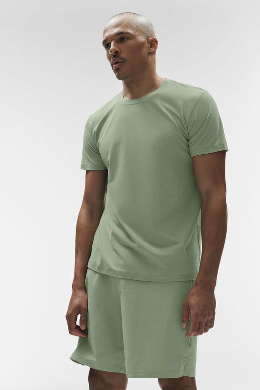 Conquer Reform Crewneck Short Sleeve - Dune Grass