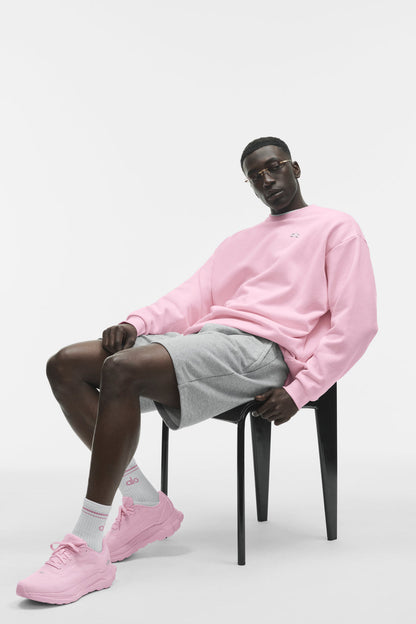 Accolade Crew Neck Pullover - Pink Marshmallow