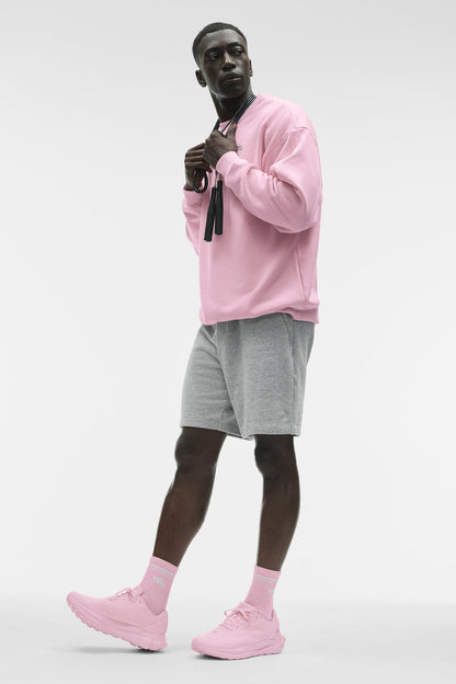 Accolade Crew Neck Pullover - Pink Marshmallow
