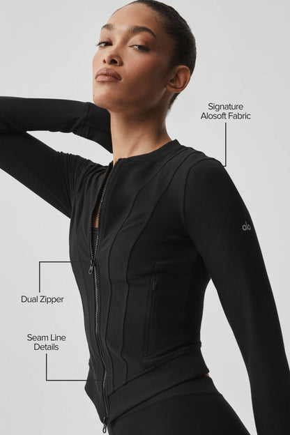 Alosoft Recharge Jacket - Black