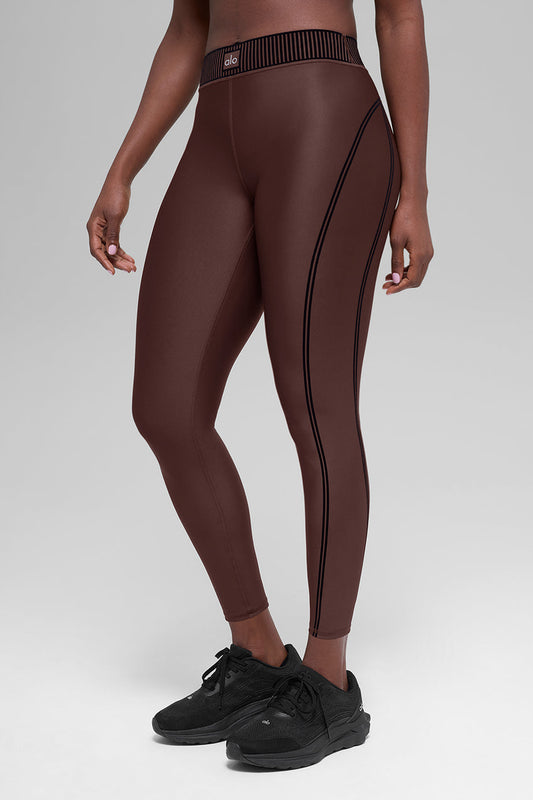 Airlift High-Waist 7/8 Line Up Legging - Brownstone