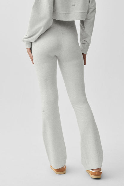 Sway Bootcut Sweatpant - White Heather